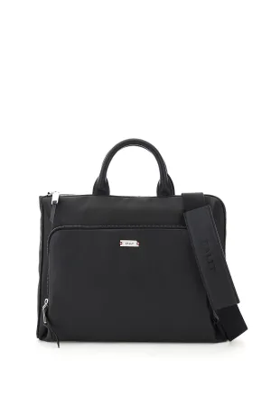 Bally Logo Plaque Laptop Bag