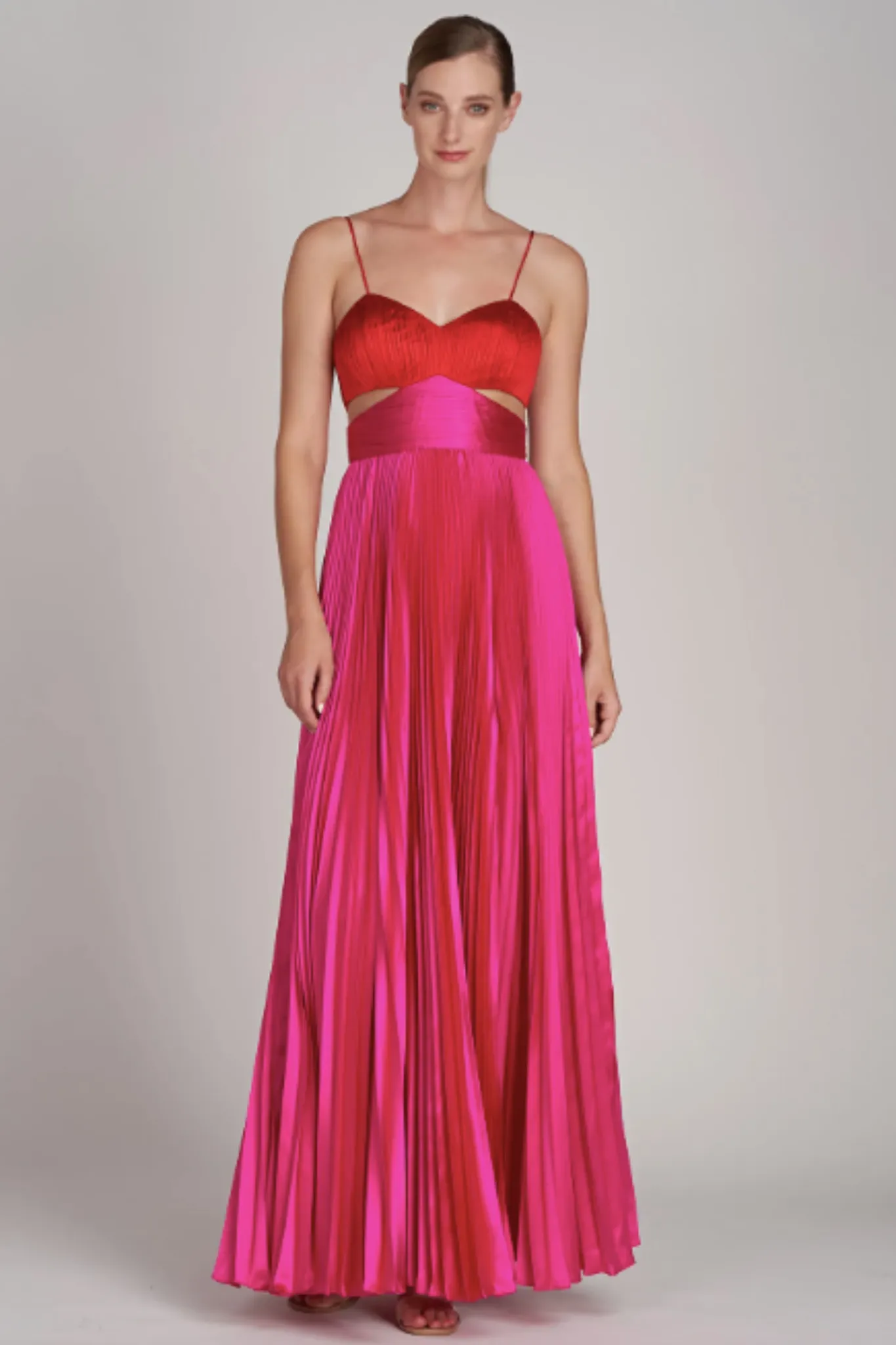 Elodie Gown in Magenta by AMUR - RENTAL